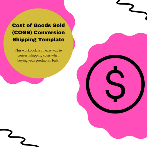 Cost of Goods Sold Template